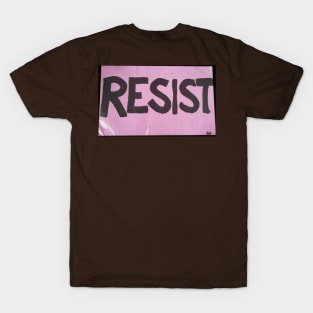 RESIST 1/21/17 - Back T-Shirt